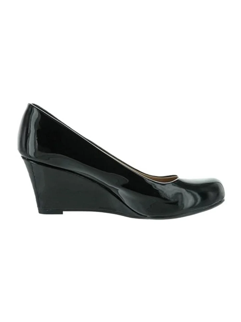 Forever Doris-22 Wedge Pumps Shoes Black Size 10